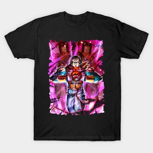 ANDROID 17 MERCH VTG T-Shirt by Kiecx Art